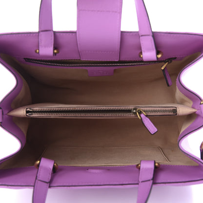 Gucci Calfskin Matelasse Small GG Marmont Tote Candy Mousse 5 of 11