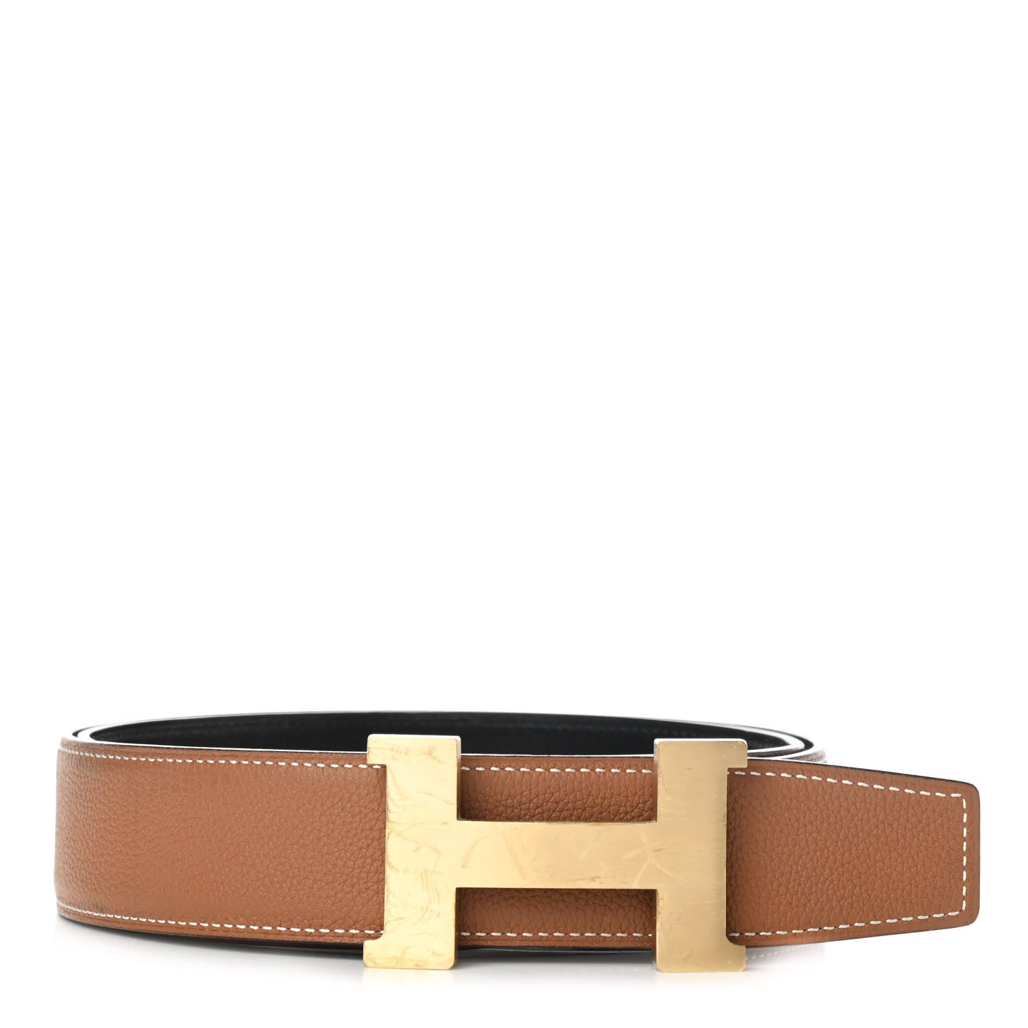 Hermes Box Togo 42mm Constance 2 Belt 100 Black Gold 1 of 10