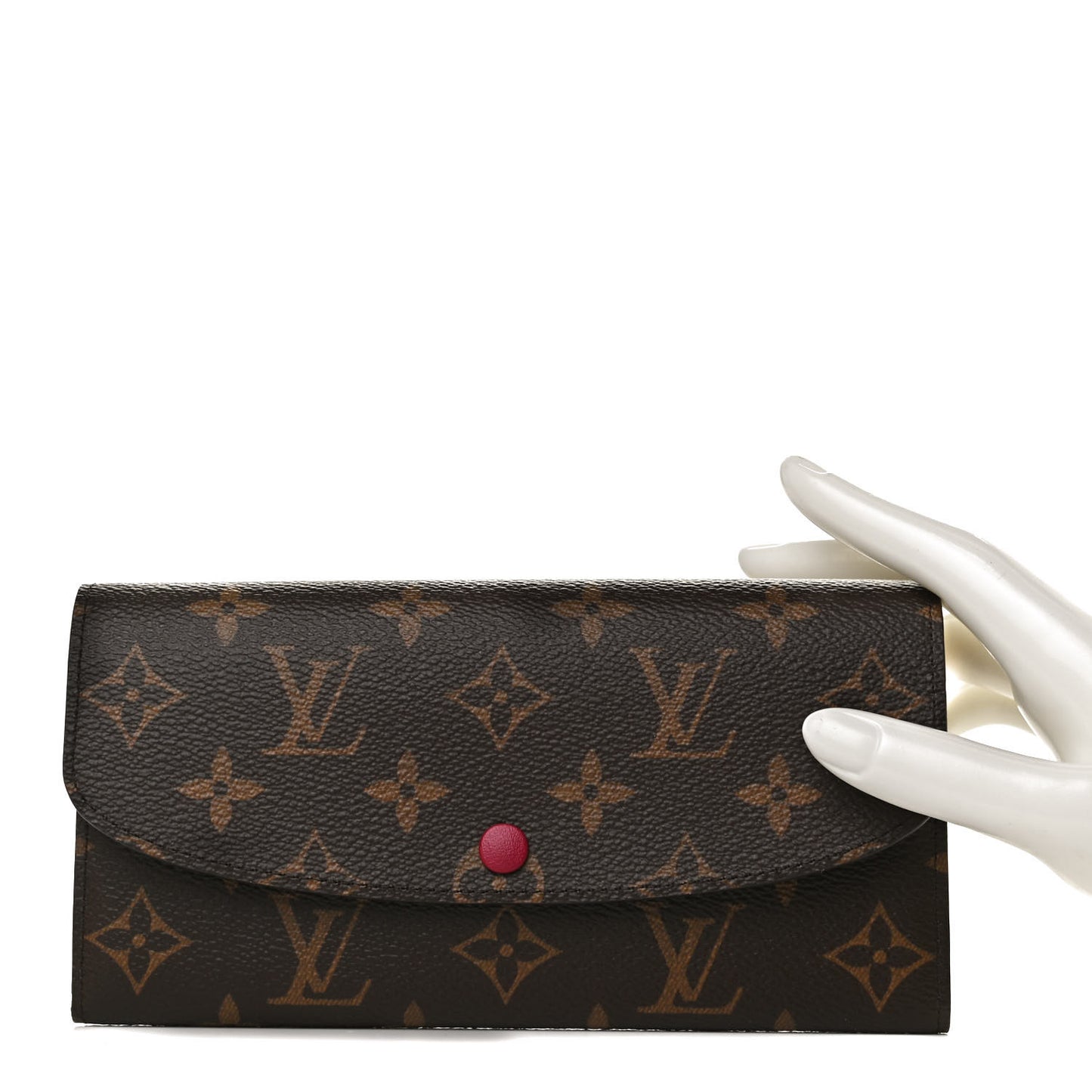 Monogram Emilie Wallet Fuchsia