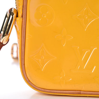 Louis Vuitton Vernis Christie PM Jaune Passion 10 of 14