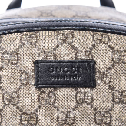 Gucci GG Supreme Monogram Medium Backpack Black 11 of 13