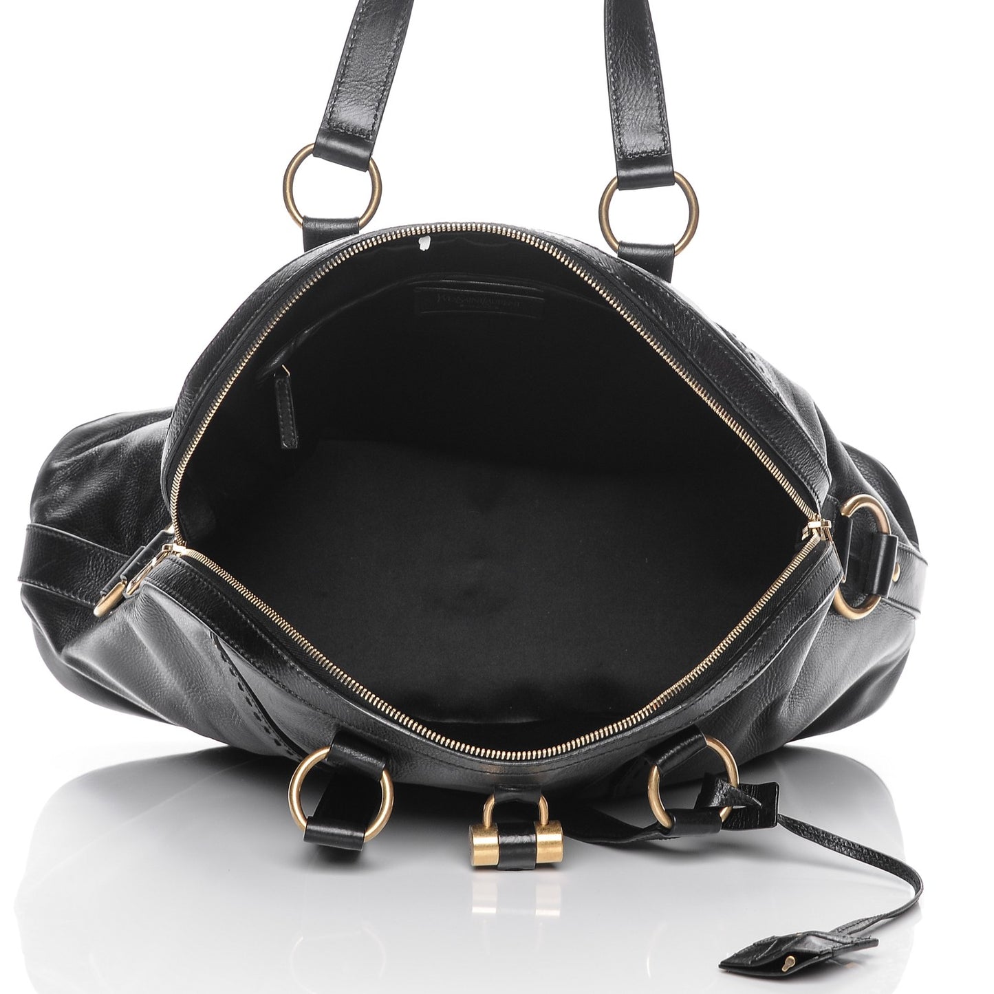 Calfskin Oversized Muse Black