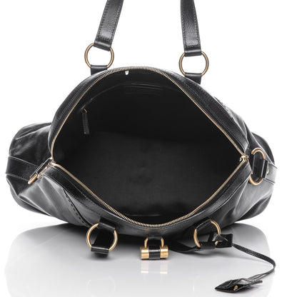 Saint Laurent Calfskin Oversized Muse Black 5 of 7