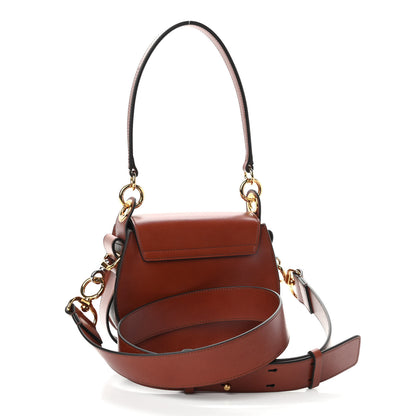 Chloe Calfskin Small Tess Bag Sepia Brown 2 of 10
