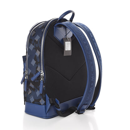 MCM Nylon Camo Dieter Medium Backpack Estate Blue 2 of 7