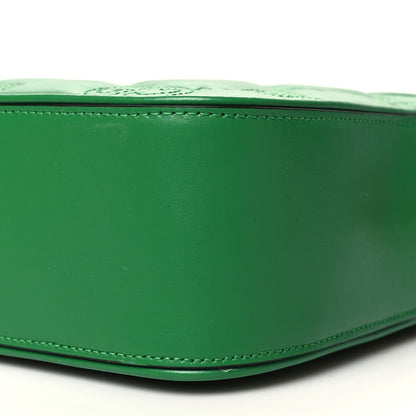 Gucci Calfskin GG Matelasse Shoulder Bag Spring Green Natural 11 of 11