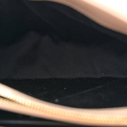 Saint Laurent Calfskin Y Quilted Monogram Small Loulou Chain Satchel Dark Beige 5 of 11