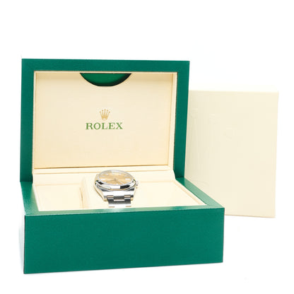 Rolex Stainless Steel 34mm Oyster Perpetual Watch White Grape 114200 5 of 5
