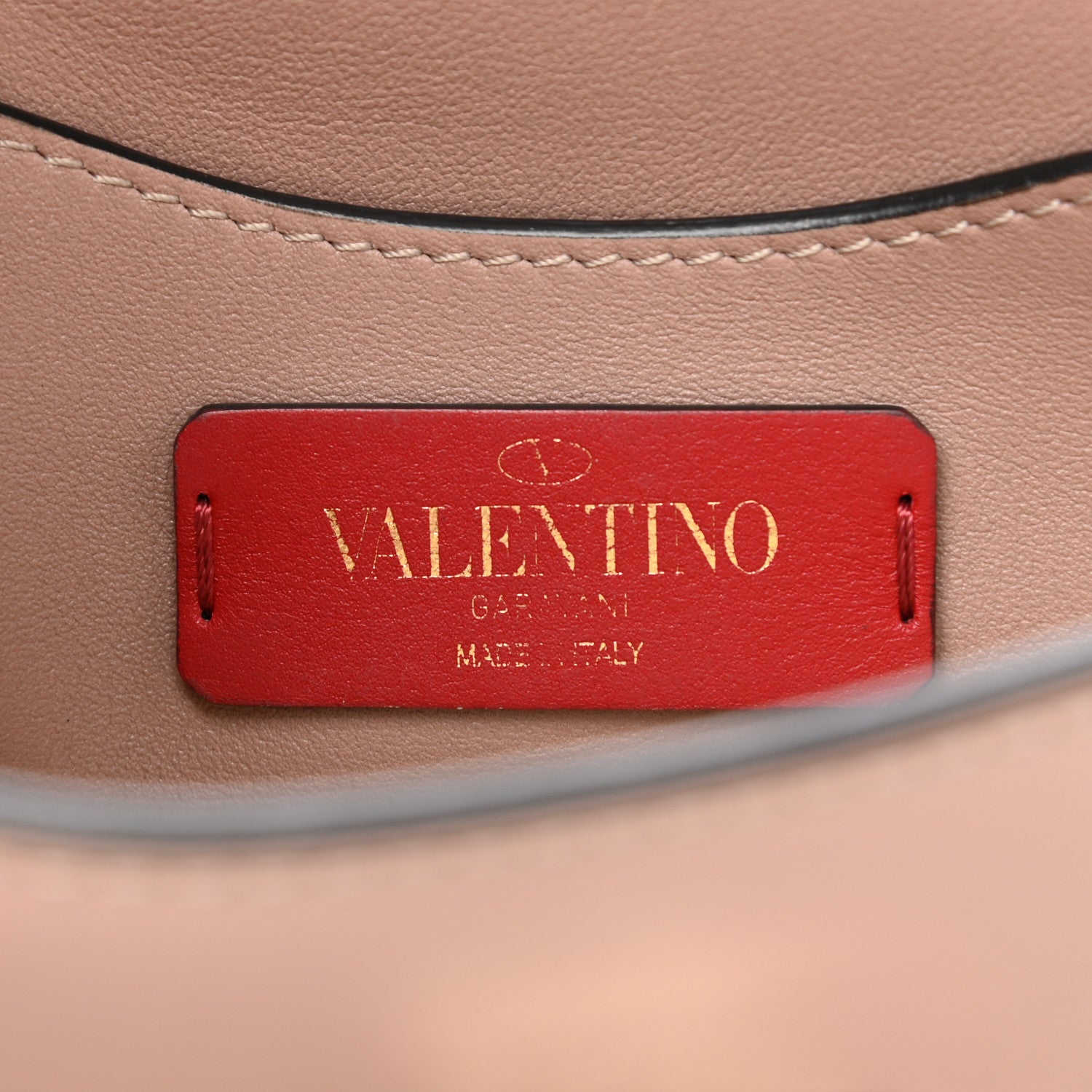 Valentino Garavani Calfskin Mini Rockstud Crossbody Bag Poudre 6 of 11