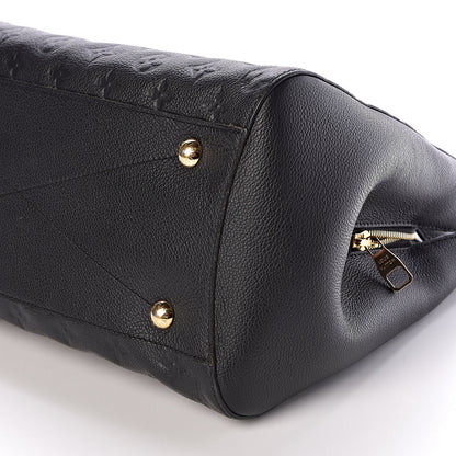 Louis Vuitton Empreinte Montaigne GM Black 8 of 9