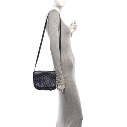 Goyard Goyardine Belvedere PM Messenger Bag Navy 2 of 10