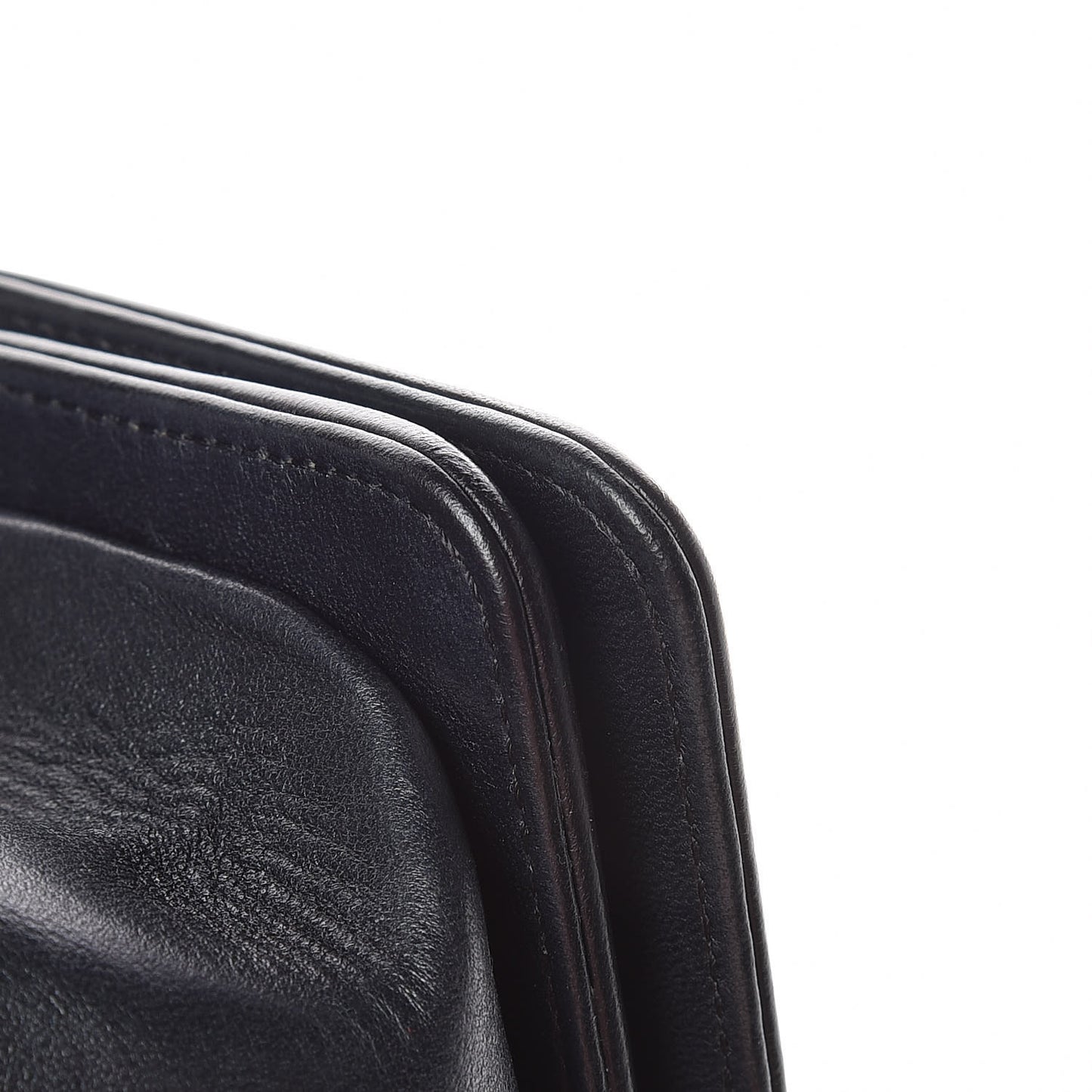 Lambskin Quilted Medium Boy Flap Dark Navy Blue