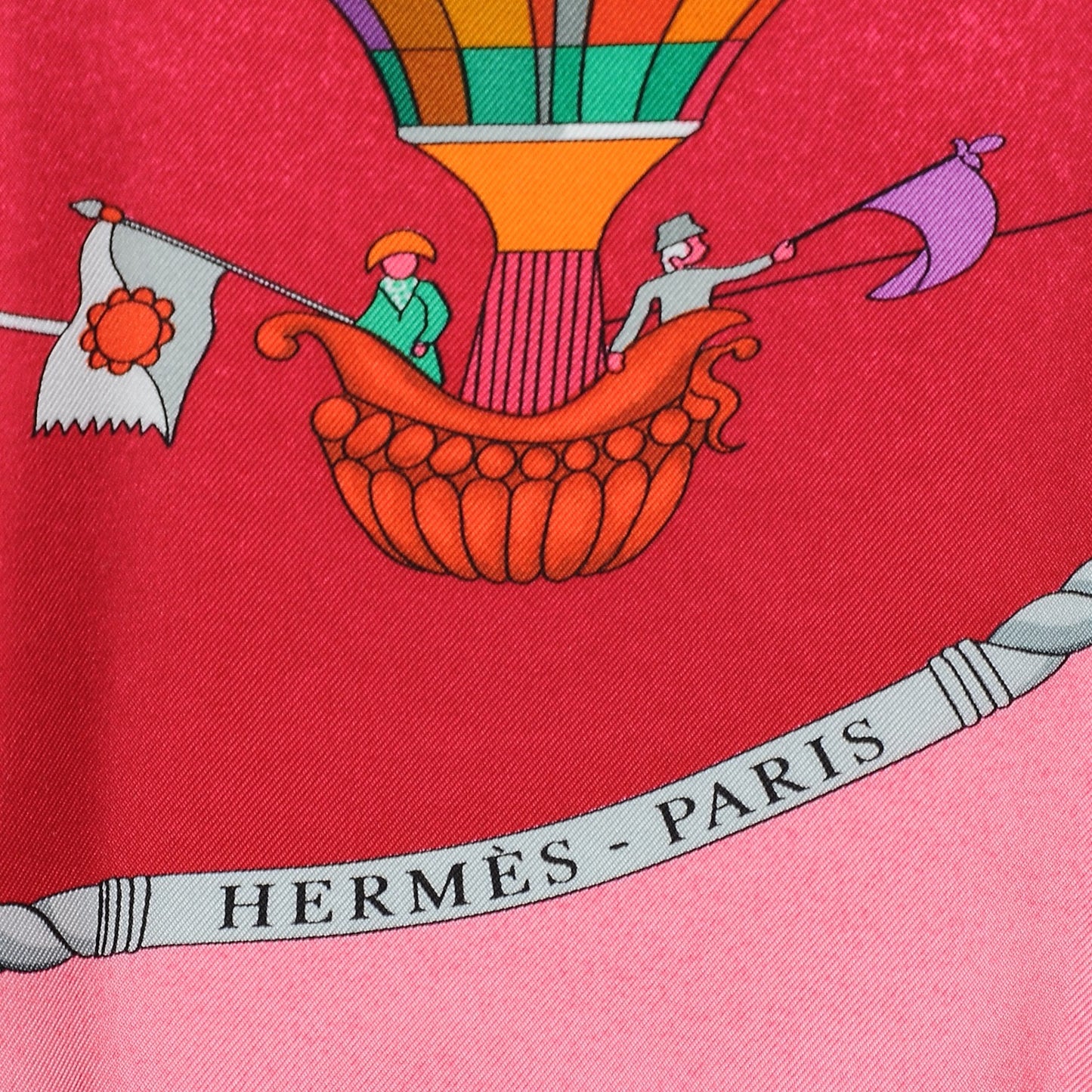 Silk Les Folies Du Ciel Scarf 90