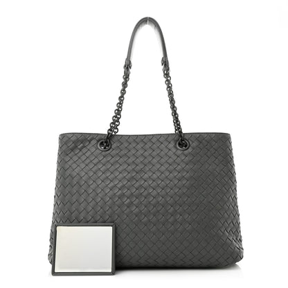 Bottega Veneta Nappa Intrecciato Medium Tote Grey 1 of 12