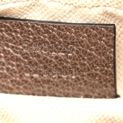 Gucci GG Supreme Monogram Web Mini Ophidia Messenger Brown 7 of 11