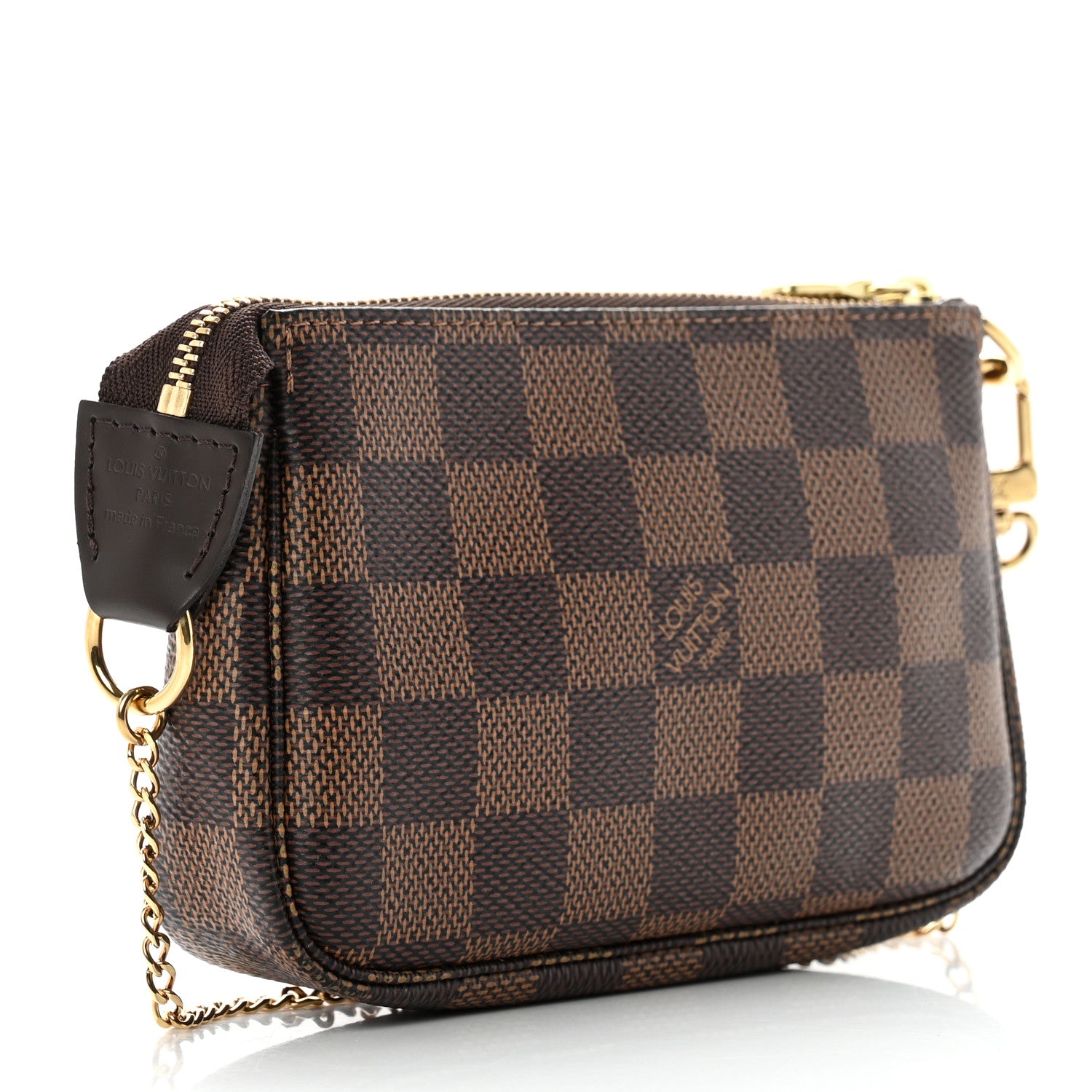 Louis Vuitton Damier Ebene Mini Pochette Accessories 3 of 7