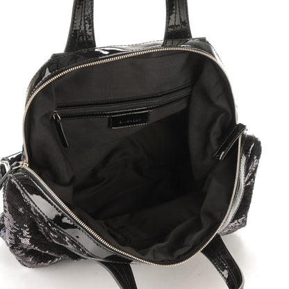 Givenchy Sequin Patent Small Nightingale Black 5 of 7