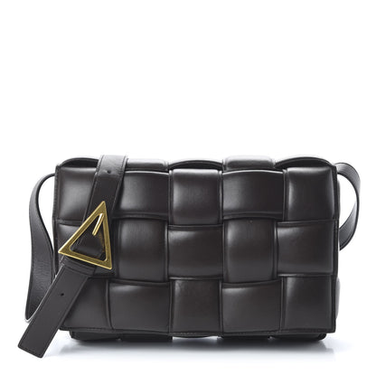 Bottega Veneta Nappa Maxi Intreccio Padded Cassette Crossbody Bag Fondente 2 of 9