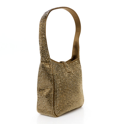 Saint Laurent Satin Crystal Baby Le 5 A 7 Supple Hobo Astres 3 of 10