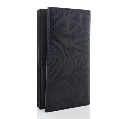 Bottega Veneta Lizard Nappa Flap Wallet Tourmaline 2 of 4