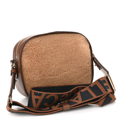 Stella McCartney Teddy Mat Logo Mini Camera Bag Biscuit 3 of 9