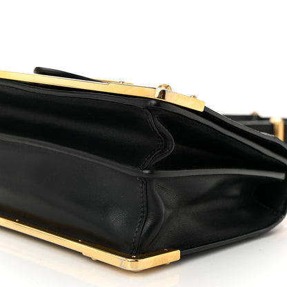 Prada City Calf Saffiano Cahier Bag Black 9 of 9
