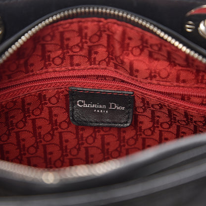 Christian Dior Lambskin Cannage Medium Lady Dior Black 6 of 10