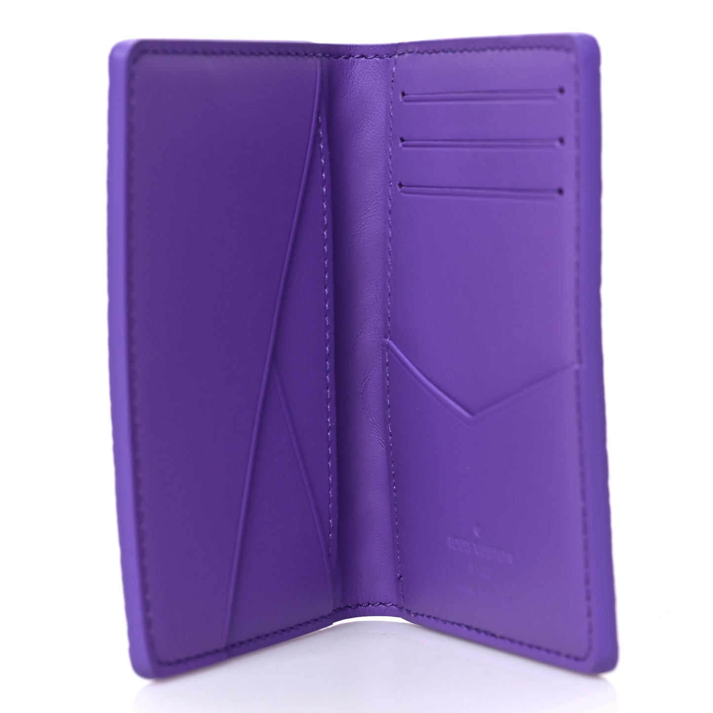 Taurillon Monogram Pocket Organizer Violet