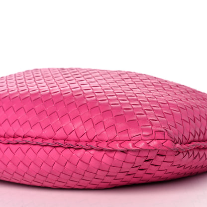 Bottega Veneta Nappa Intrecciato Medium Veneta Hobo Fuchsia 9 of 9