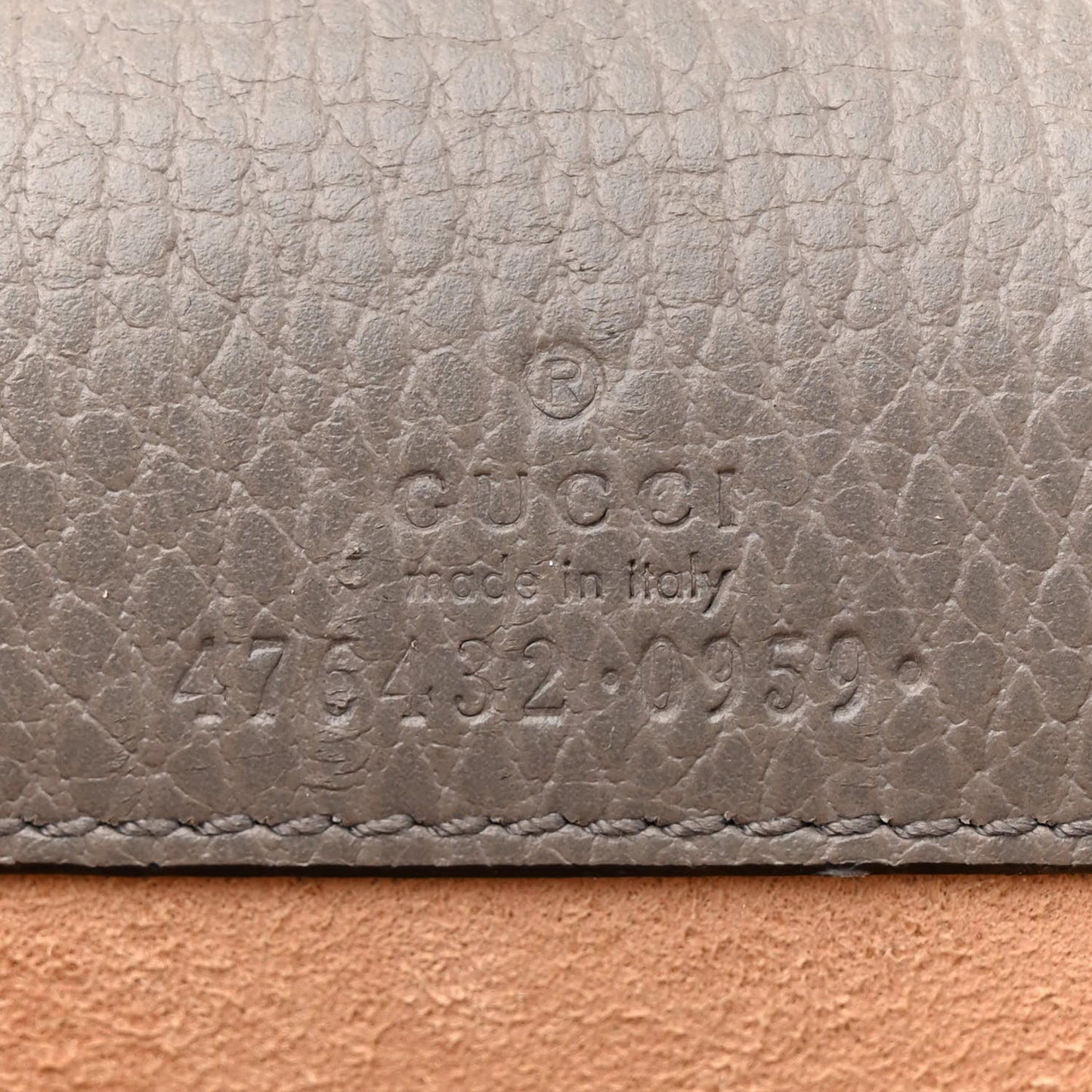 Dollar Calfskin Crystal Super Mini Dionysus Shoulder Bag Dusty Grey Black Diamond