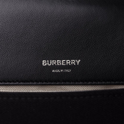 Burberry Canvas Printed Small Love Lola Bag Black 5 of 9