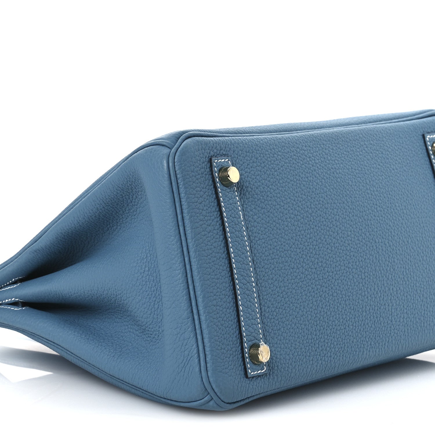 Hermes Togo Birkin 30 New Bleu Jean 4 of 14