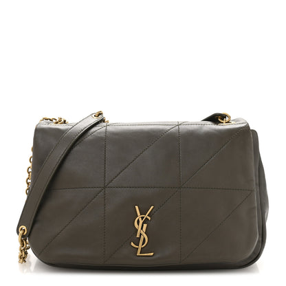 Saint Laurent Lambskin Matelasse Monogram Small Jamie 4.3 Light Musk 1 of 11