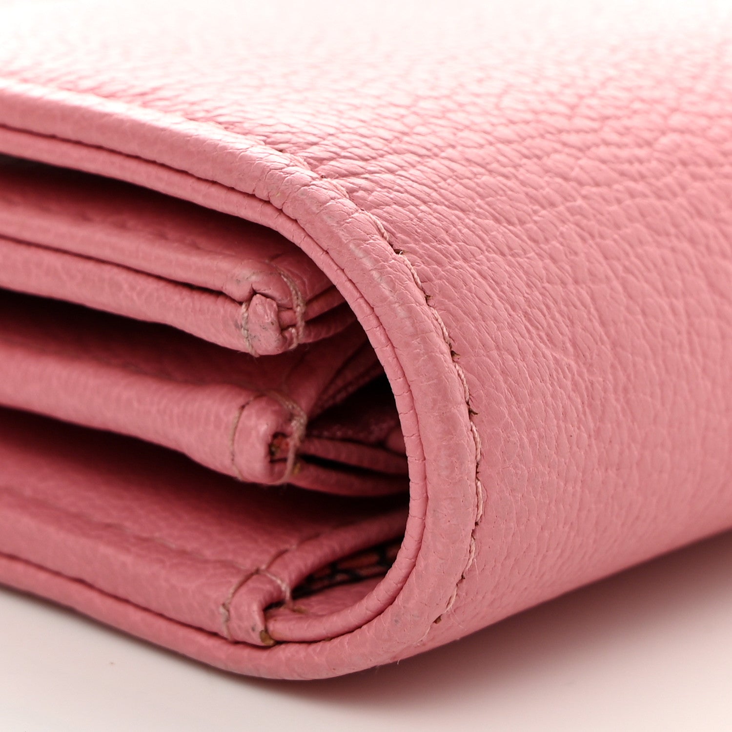Chanel Goatskin CC Large Gusset Flap Wallet Pink 13 of 14