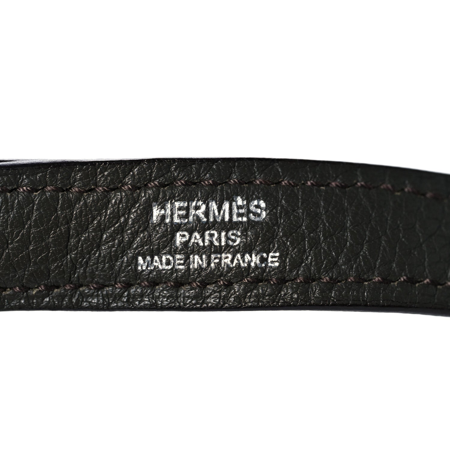 Hermes Taurillon Clemence Kelly Retourne 32 Vert De Gris 31 of 41
