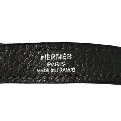 Hermes Taurillon Clemence Kelly Retourne 32 Vert De Gris 31 of 41