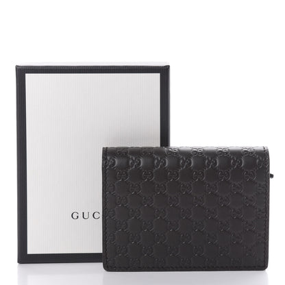Gucci Microguccissima Card Case Wallet Testa di Moro 7 of 7