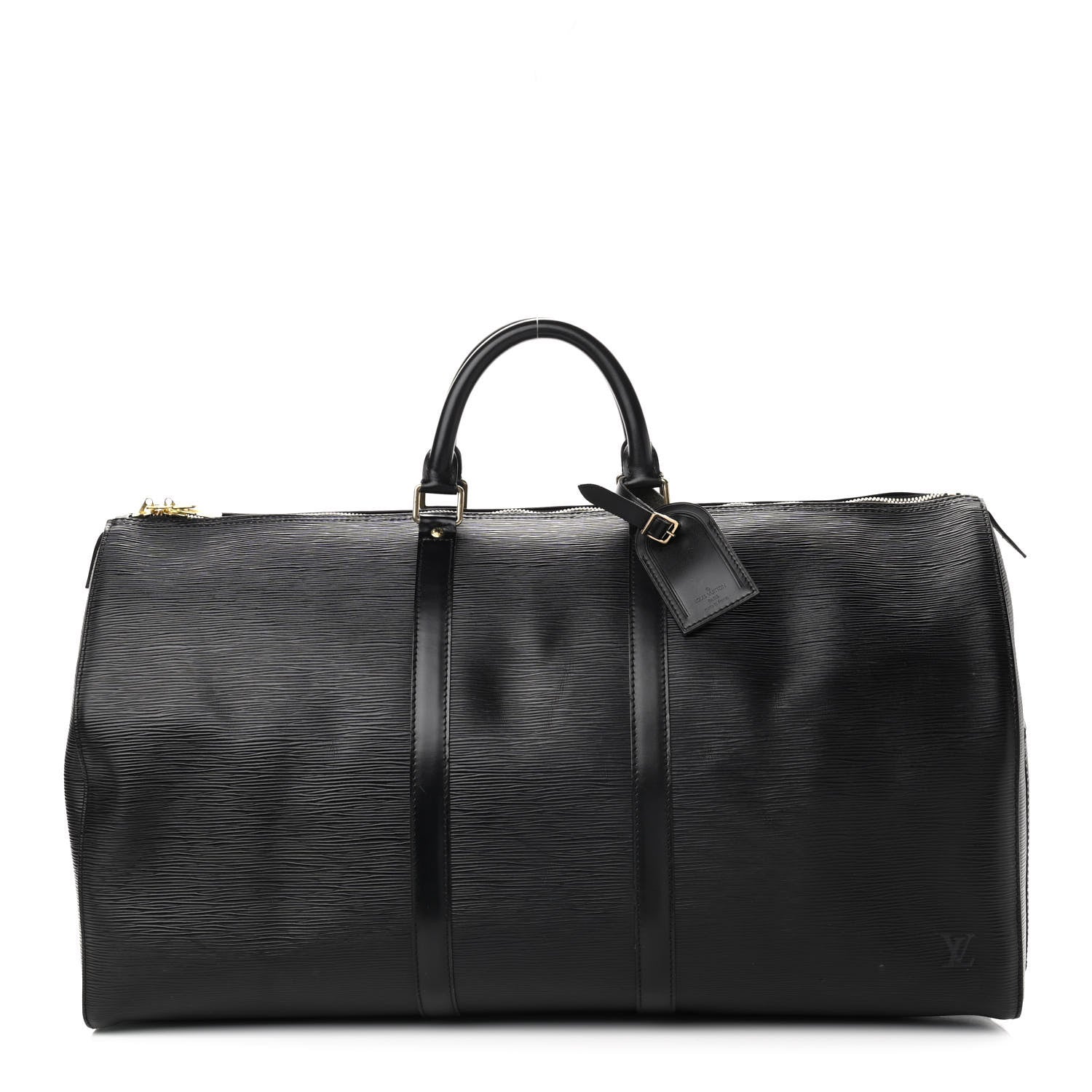Louis Vuitton Epi Keepall 55 Black 1 of 14