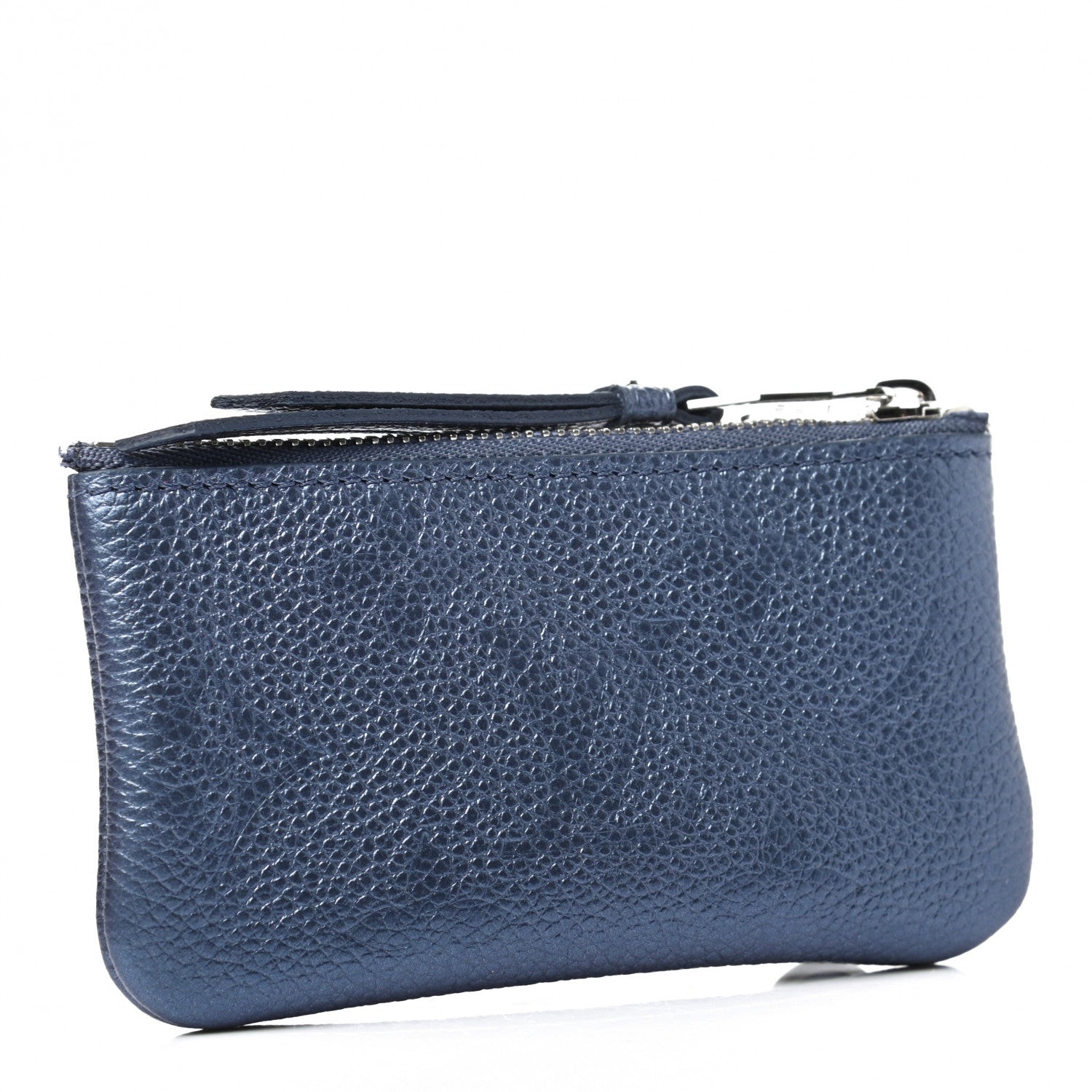 Louis Vuitton Metallic Empreinte Monogram Giant Key Pouch Navy Nacre 3 of 7