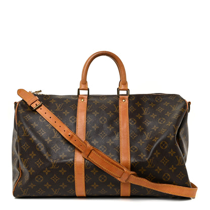 Louis Vuitton Monogram Keepall Bandouliere 45 1 of 28