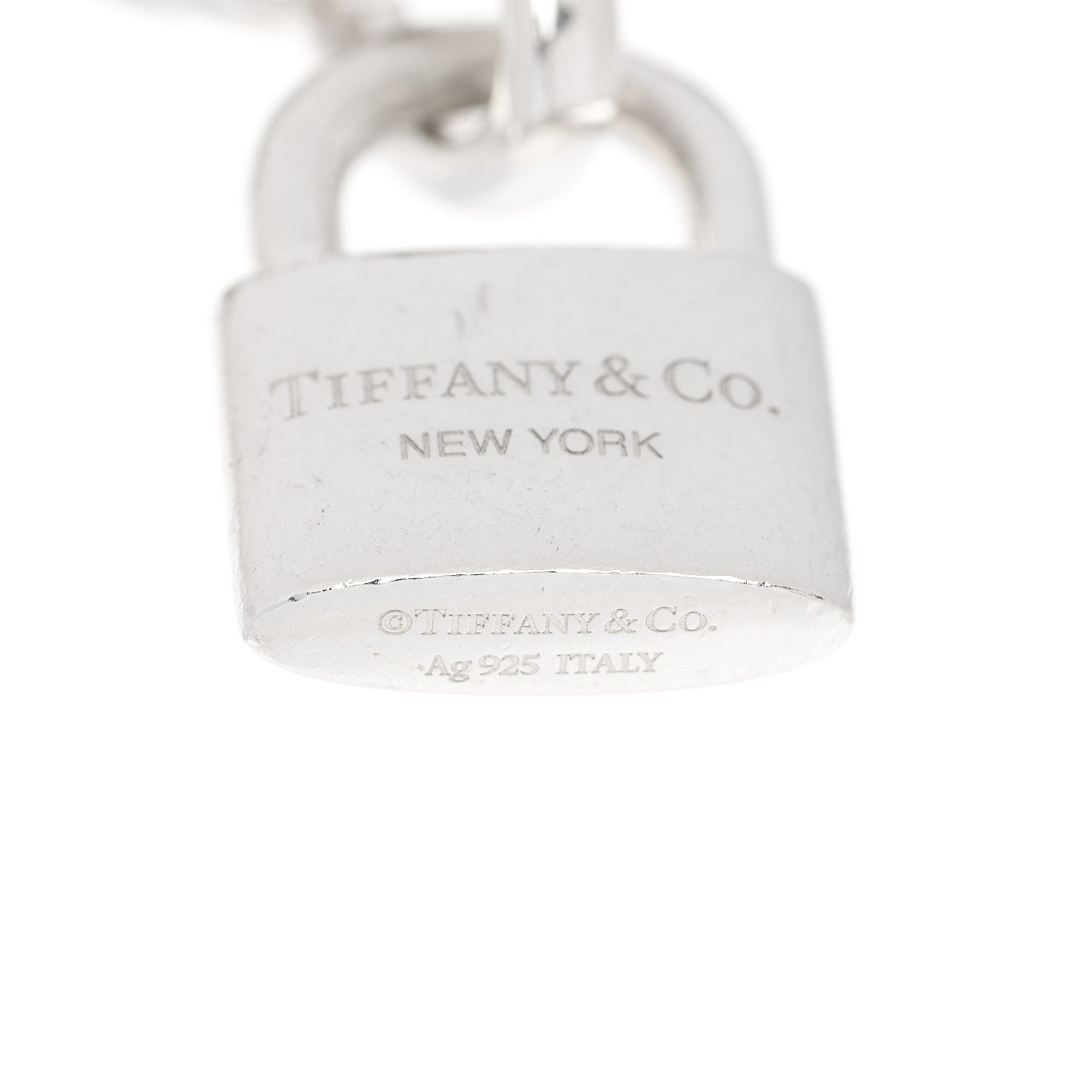 Tiffany Sterling Silver Freshwater Cultured Pearl HardWear Lock Bracelet 5 of 7