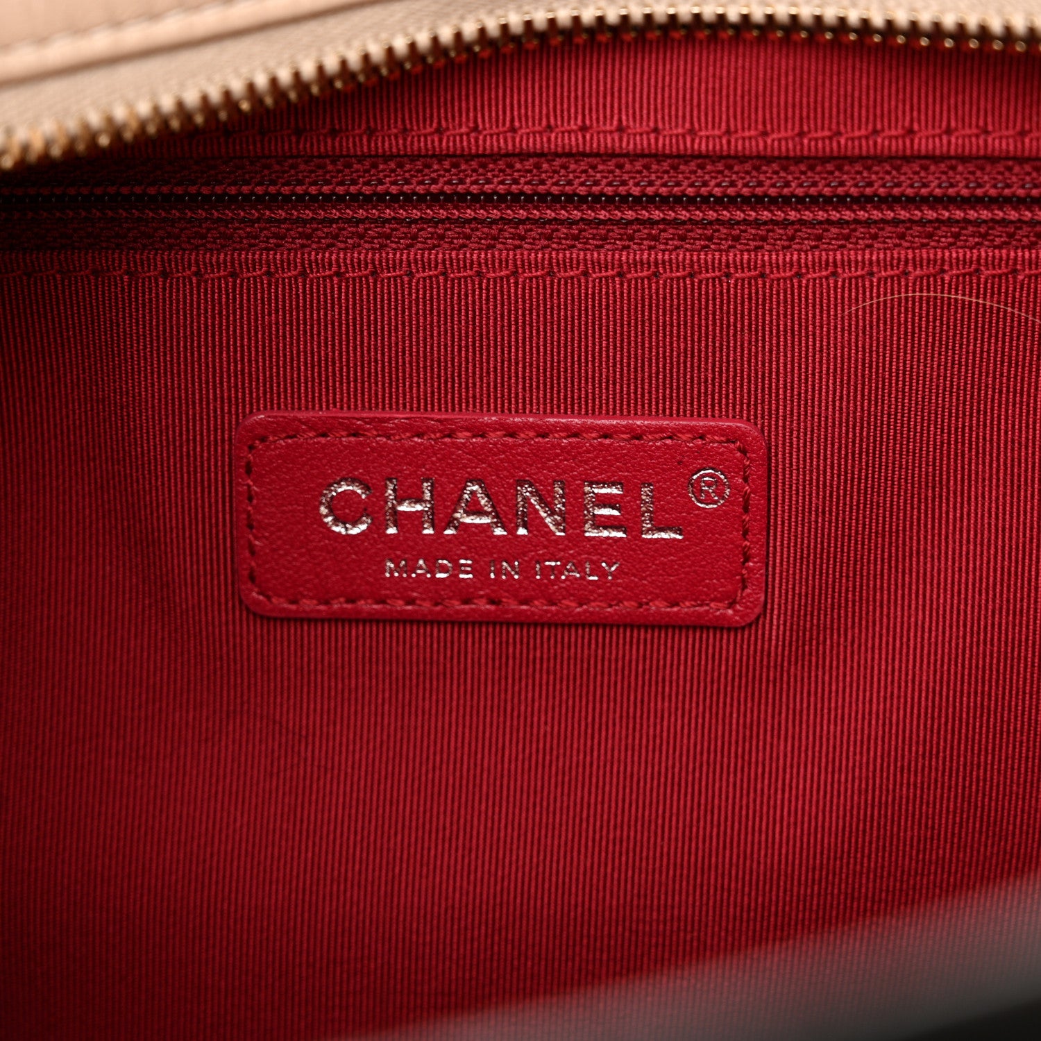 Chanel Aged Calfskin Quilted Medium Gabrielle Hobo Beige Black 6 of 10