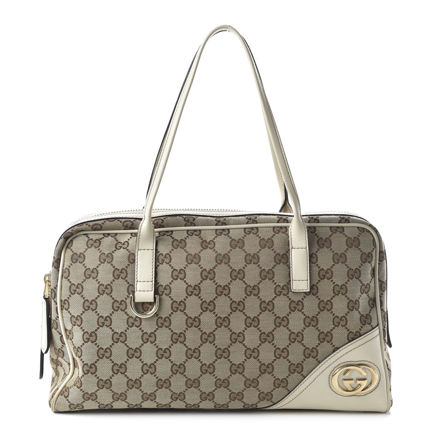 Monogram Medium New Britt Boston Off White
