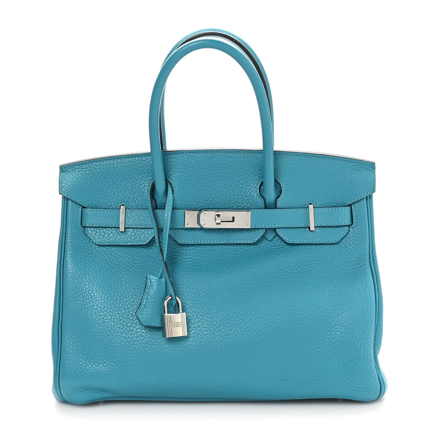 Togo Birkin 30 Blue Paon