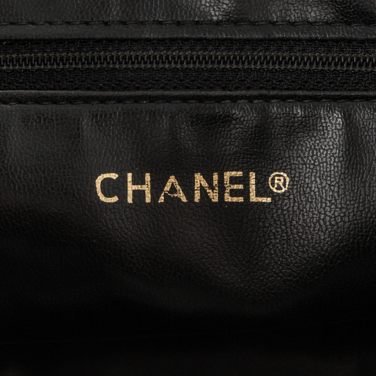 Lambskin Quilted Shoulder Bag Black