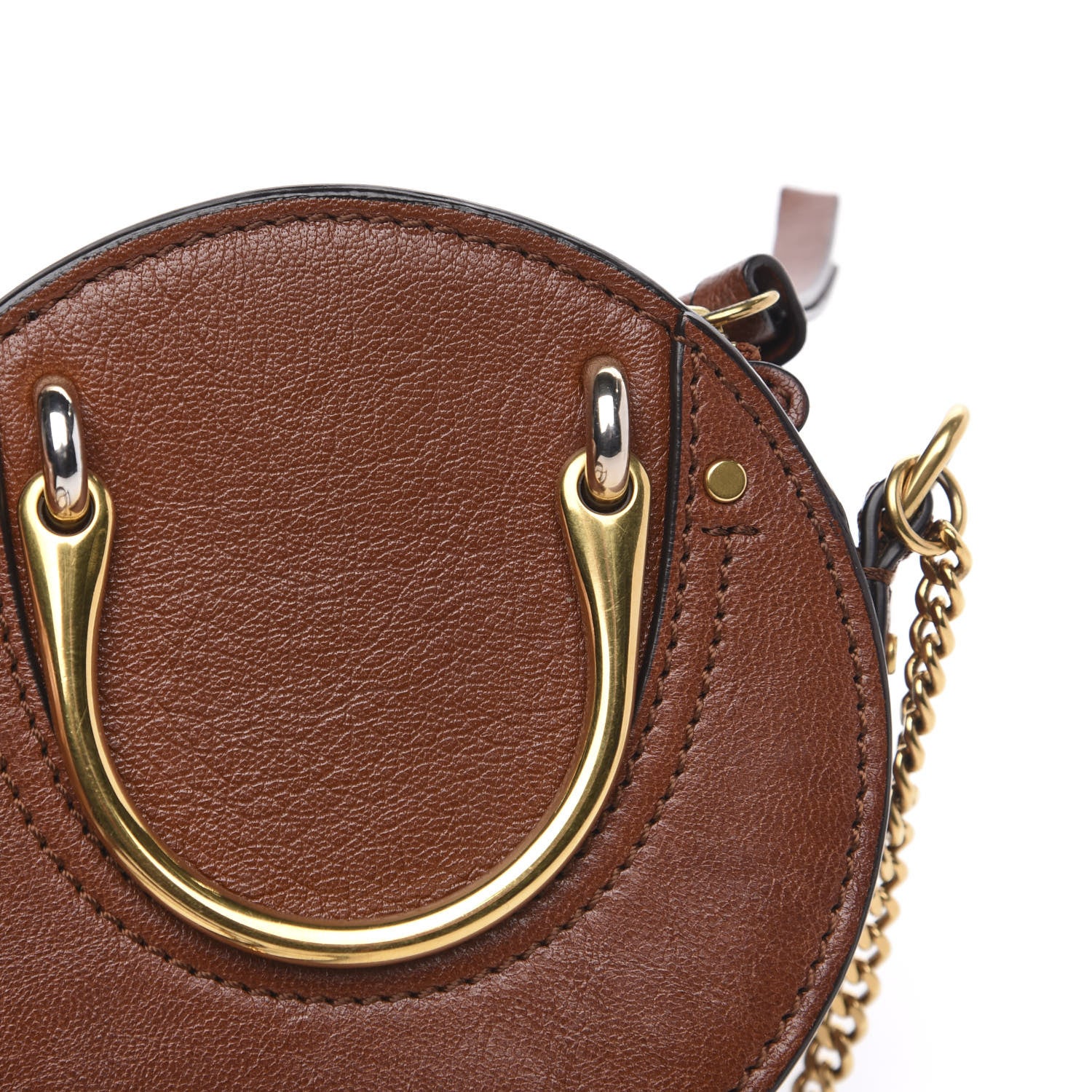 Chloe Goatskin Suede Mini Pixie Bag Saffron Red 7 of 11