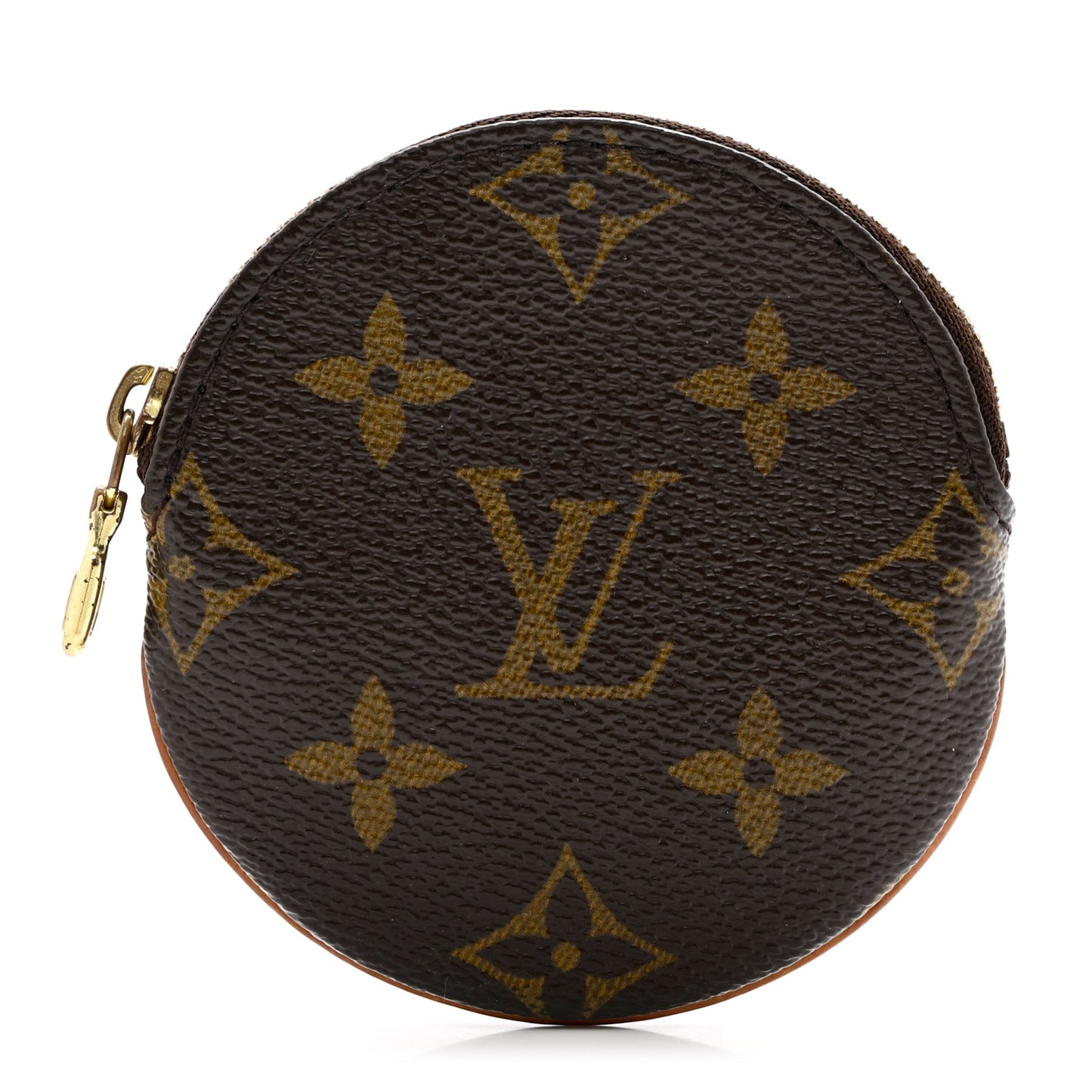Monogram Round Coin Purse