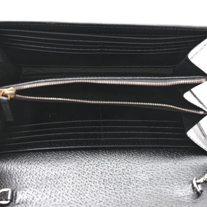 Gucci Calfskin Web Mini Dionysus Chain Wallet Black 5 of 10