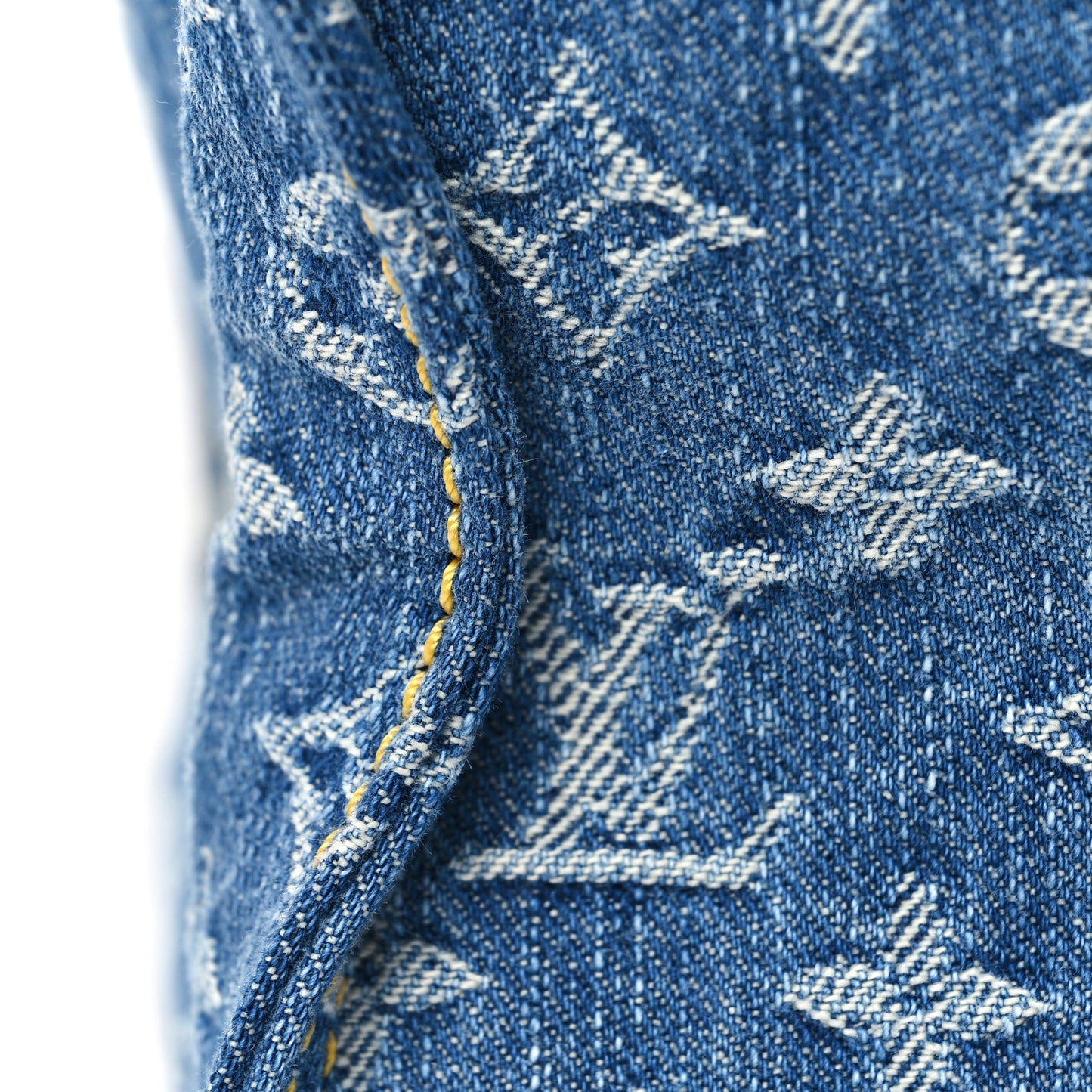 Monogram Denim Onthego MM Blue
