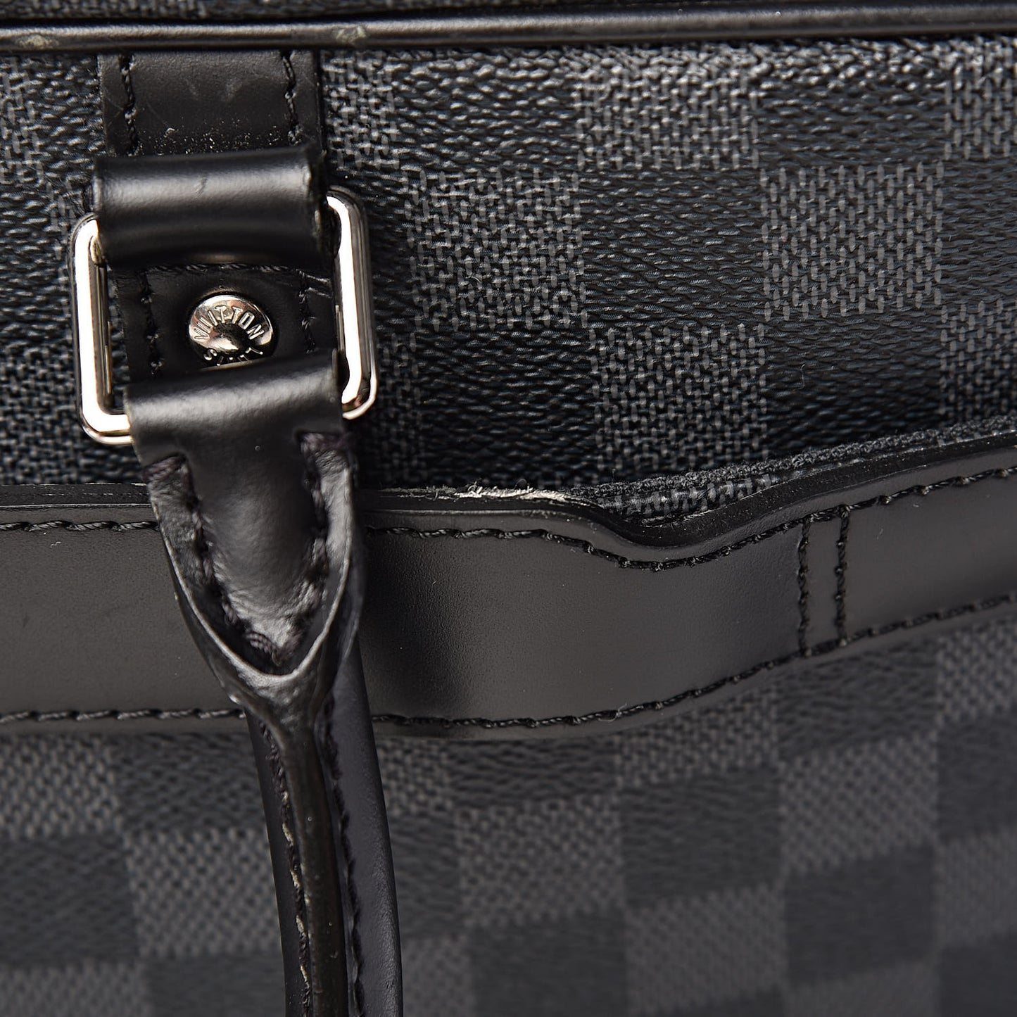 Damier Graphite Porte-Documents Voyage Briefcase